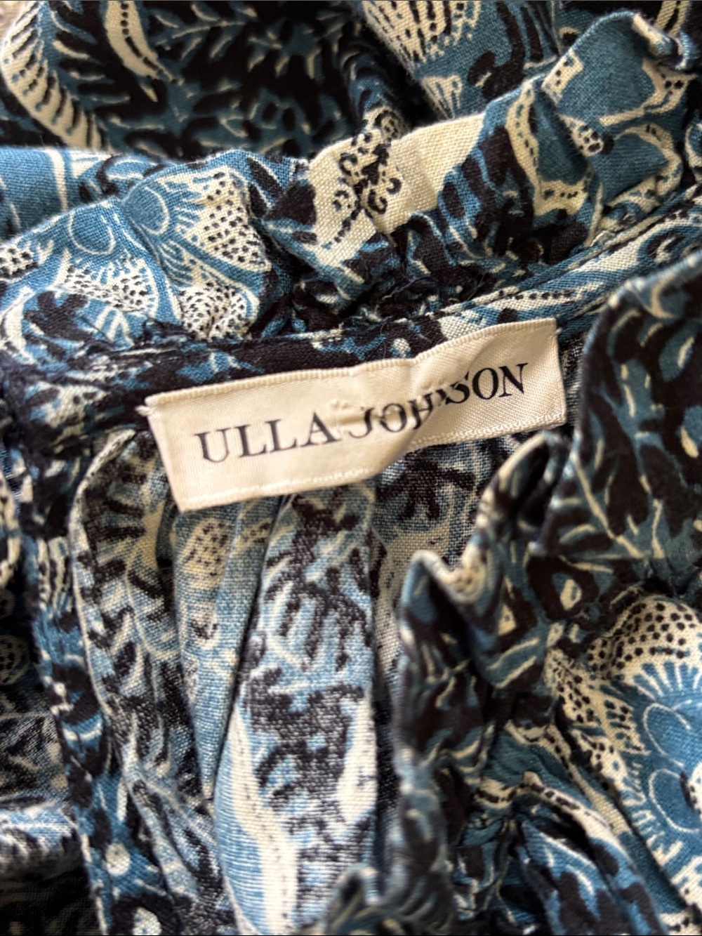 Ulla Johnson Kasmin cotton-blend tiered dress boho summer resort wear - Picture 12 of 13